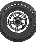 M365 Rear Wheel Hub And Tire Replacement Kit with explosion-proof, pressure-resistant, shock-absorbent build, close-up view