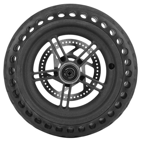 M365 Rear Wheel Hub And Tire Replacement Kit with explosion-proof, pressure-resistant, shock-absorbent build, close-up view
