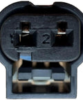 Premium Engine Coolant Temperature Sensor Connector And Wiring Harness Kit front view showing two terminals and durable material.