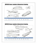 QFB100 linear module dimension drawing for Heavy Duty Cross Linear Guide Rail Electric Slide Actuator Built Like A Tank.