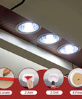 Installation steps with All In One Pro Grade Recessed Lighting Hole Saw Kit With 4 Inch And 6 Inch Cutters, Dust Bowl Catcher, Arbors