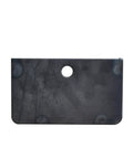 Heavy duty alloy steel plate with a hole, designed for stability in sliding gate mechanisms, part of Six Inch V Groove Caster Wheel For Sliding Gates With Heavy Duty Alloy Steel Core And Dual Sealed Bearings Built Like A Tank For Dead Easy Rolling And Zero Hassle Maintenance Daily.