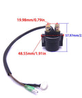 12V Outboard Starter Solenoid Relay Assembly For Mercury Mariner Motors 8HP Through 75HP Replaces OEM Numbers 825096T 89-825096T