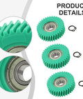 Nylon Planetary Gear Set For Electric Bike Hub Motor 36T Skew Gear With 608 Bearings Quiet Noise Reduction Internal Gears Ebike 3 Pack