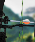 12 Pack Arrow Fletching With 2 Inch Vanes Shrink Wraps Universal Fit For Arrows in crossbow setup outdoors