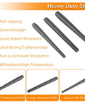 Eye Drift Tool Set For Smithing And Knife Making, 3 Piece Forging Kit with hammer, tomahawk, and mouse axe drifts shown