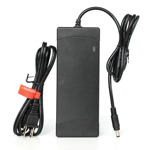 54.6V 2A Ebike Charger For 48V Lithium Battery Packs With 5 Adapter Plugs Universal Replacement Fast Charge UL Listed Safe And Efficient Power Supply For Most 48V E Bikes And Scooters Keeps You Rolling Longer Easy To Use
