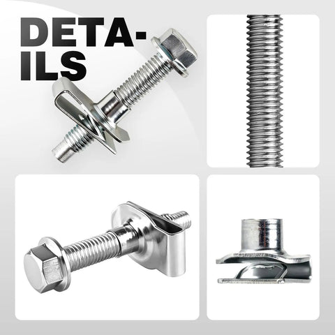 Details of Chevy GMC Fuel Tank Strap Bolts And Nuts Hardware Kit For Silverado Tahoe Suburban Equinox Traverse Malibu