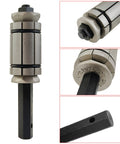 3-Piece Tail Pipe Expander Tool Kit From 1-1/8 To 3-1/2 Inch Exhaust Pipe Spreader, close-up views of components