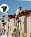 Make Moving Gear A Breeze With These Two Heavy Duty Retractable Ladder Wheels Featuring Swivel Caster Castors for ladder work.