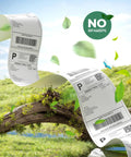 4x6 Thermal Direct Shipping Labels For Fast, Easy Packing, 500 Labels Per Roll, Pro Grade, BPA-free, floating over nature scenery