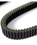Close-up of heavy duty V drive belt for Ski Doo Formula 600 and Grand Touring 700 models from 1998, showcasing durable material design.