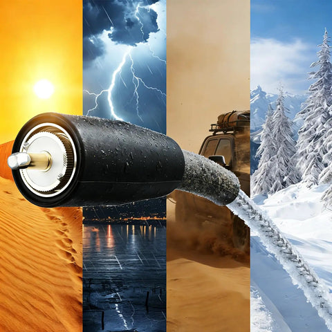 Coax Cable 18ft With Waterproof Sleeve For Outdoor Use, RG8X Coaxial Cable with PL259 connectors in various weather conditions