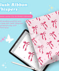 10x13 Inch Poly Mailers 50 Pack Self Seal Shipping Bags For Clothes And Small Biz, Heavy Duty Adhesive, Durable Envelopes With Pink Bow Design