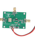 Compact RF Passive Mixer Module with 40 dB Isolation for Upconversion and Downconversion Tasks, green circuit board with connectors.