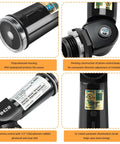 Outdoor Lighting Control With Photocell And Swivel Mount Photoelectric Switch UL Listed close-up details with labels