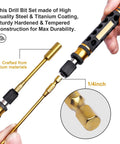 Close-up of high-speed steel drive head from 6 In 1 RC Tool Kit With Screwdriver Bits Allen Keys And Hex Nut Driver in grippy handle.