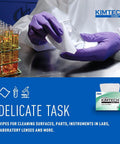 Kimtech Kimwipes Delicate Task Wipers, 1-ply, white unscented in lab setting