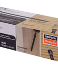 Heavy Duty Four And A Half Inch Truss Wood Screws Black Electrocoat Finish Build Tough For Interior Wall Framing And Roof Joists Comes With Pro T30 Driver Bit And Precision Steel Install Guide To Nail The Job Clean And Quick packaging showing product quantity and size details.