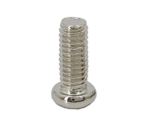 Top Shelf 100 Pack M3.5 X 10mm Round Head Metric Machine Screws Featuring Phillips Drive showcasing nickel plated carbon steel.