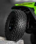 XHX 0.7 Inch Pin Tires 40x14mm For 1 To 30 Scale Axial SCX30 RC Car With Soft Sticky S5 Compound And Silicone Rubber TI07 40 14