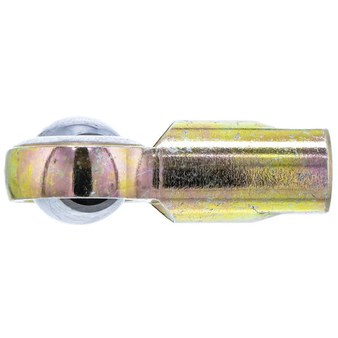 Right Hand Ball Joint Tank for M48 M50 M54 M60 M72 RZT Z-Force Lawn Tractors, OEM 723-04080 Replacement Part, close-up metal fitting