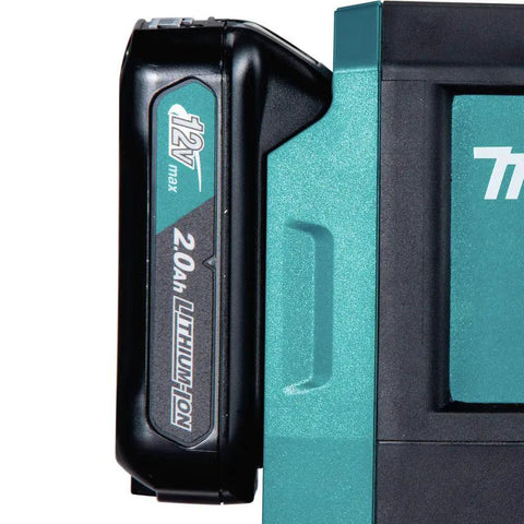 Tough As Nails 12V Max Cordless Self Leveling Green Beam Laser Kit featuring a 20Ah lithium-ion battery for efficient power.
