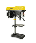 10 Inch Drill Press With 7.0 Amp Motor And LED Worklight Five Speed Settings 3.5 Inch Spindle Travel For Deep Cuts In Wood Metal And Plastic