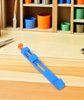 Two Awesome Adjustable Woodworking Cutting Positioner And Precision Guide Clamp For Circular Saws And Mills That Upgrade Your Workshop Game Today on wooden surface.