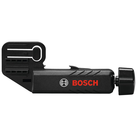 LR10 500 Ft Red Beam Rotary Laser Receiver Kit With Mounting Bracket And 9V Battery Dual Sided LED Indicators Backlit LCD Readout