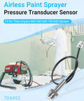 Airless Sprayer Pressure Transducer 704492 Compatible With Impact 400 440 540 640 740 840 1140 TT Sprayers Pressure Sensor