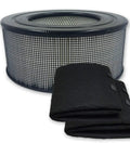 Replacement Filter Set For Honeywell 21500 Series Air Purifiers Featuring H13 True HEPA And Two Activated Carbon Pre Filters Three Pack
