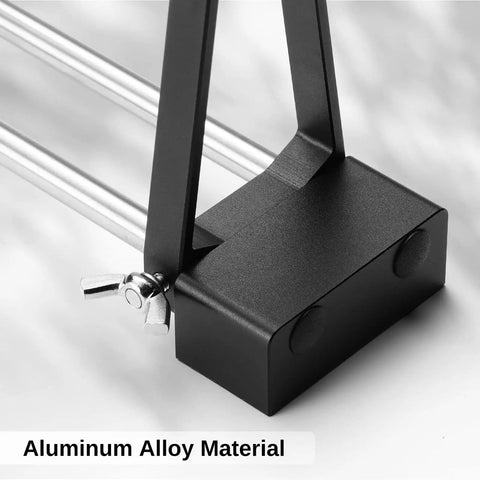 Aluminum alloy base of Magnetic Adjustable Circuit Board Holder with 360 Degrees Rotating Clamps for PCB clamping