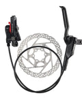 Beefy Hydraulic Disc Brake Set For MTB Fat Bikes And EBikes Two Piston Mineral Oil System Aluminum Alloy Levers with Rotor