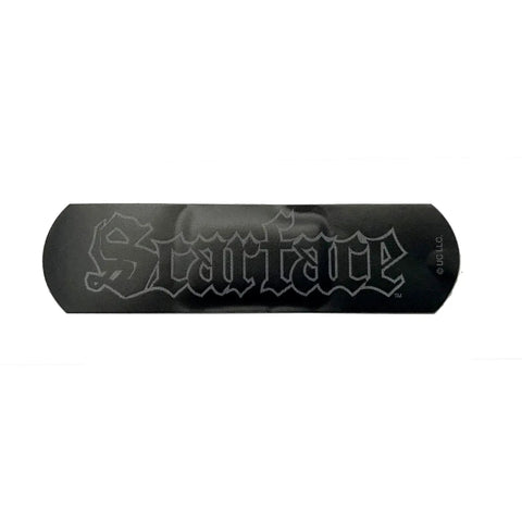 Scarface Fandages Collectible Fashion Bandages Set Of 25 Latex Free Sterile Bandages With Stylized Artwork Perfect For Fans And Collectors Five Sheets Of Five Bandages Each black Scarface bandage wrapper
