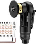 AMTOVL pneumatic chamfering tool with 20 blades (10 C-angle, 10 R-angle) and 1/4 in. air inlet.
