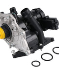 Water Pump Thermostat Housing Assembly 06L121011B replacement for Audi VW models with 1.8T 2.0T engines, direct fit, durable build