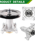 46 Inch Mower Deck Rebuild Kit Go To Husqvarna Models 2246LS 2346XLS YTA22V46 YTH20K46 YTH224T YTH22V46 YTH18K46 YTH22V46XLS With Spindle 187292