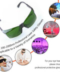 Heavy Duty IPL Safety Goggles Delivering Knockout OD4 Eye Protection Across 200 To 2000 Nanometers for laser use.