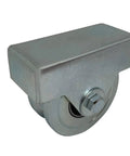 4 Inch Wheel For Sliding Gates With V Groove Tracks, Stainless Steel Welded Bracket, 3000 Lb Capacity, Universal Fit Caster Assembly