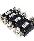 Heavy Duty DC Ammeter Shunt 300A 75mV Manganin Alloy For Digital Voltmeter Analog Meter, four units with terminals.