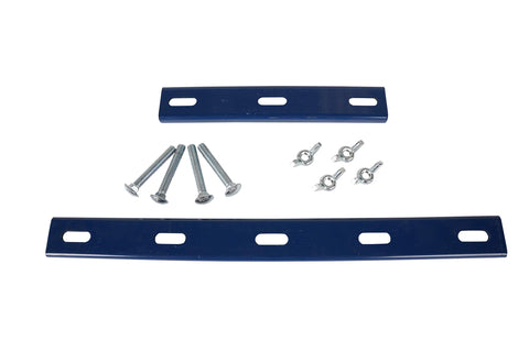 Channel bracket and mounting hardware for Heavy Duty Tray Type Cable Sheave With Aluminum 5 Inch Sheave And 12 Inch Length