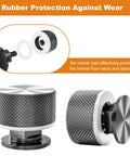 Upgraded Pipeliner Helmet Fasteners For Welding Hoods Titanium Grey Aluminum 6061 T6 Replacement Parts