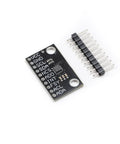 Low Power 9 Axis Motion Sensor Module With I2C Interface Gyroscope Accelerometer And Magnetometer detached from pin headers