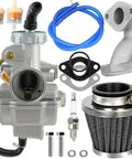 Carburetor Kit For 50cc To 125cc 4 Stroke ATVs Quads Go Karts With Air Filter Intake Manifold And Fuel Filters Direct Replacement