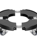 Heavy Duty Plant Caddy with Wheels and Adjustable Stand fifteen to twenty one inches for moving large pots up to three hundred thirty pounds.