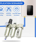 Heavy Duty Industrial Grade Three Stage Air Drying System for air compressors with water separator and oil water separator filter