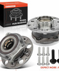 Two Pack Front Wheel Bearing And Hub Assembly For Volkswagen Golf And Audi A3 Series Including GTI R E Golf Alltrack SportWagen Eos Rabbit And Golf City Models 2006 2014 2017 2021 with box and bolts