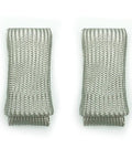 Pack of 2 Tig Finger Heat Shield for long welds, pocket size, durable material, no burn fingers, extends TIG glove life.