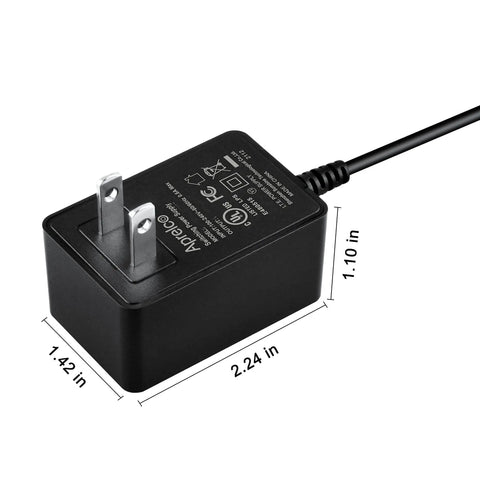 UL Listed 12V 1A AC DC Adapter Charger Replacement For Netgear Prosafe GS605 GS608 GS116 GS108 Ethernet Switches 5 Foot Cable Plug And Play Mains PSU 100V-240V 50/60Hz With Overvoltage And Short Circuit Protection, black wall plug